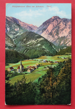 Postcard PC Eben am Achensee / 1915